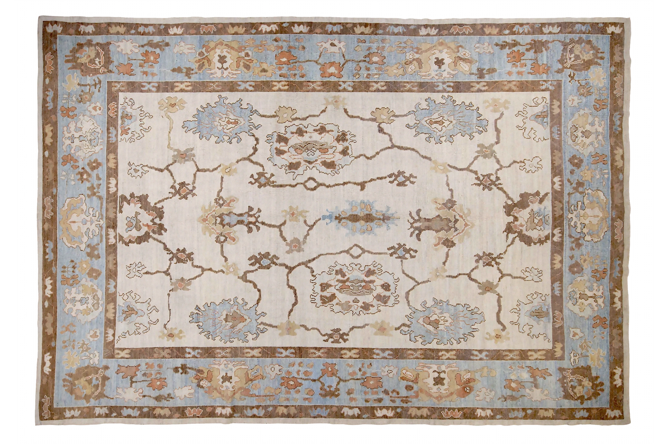 Persian Oushak Transitional Rug 88975