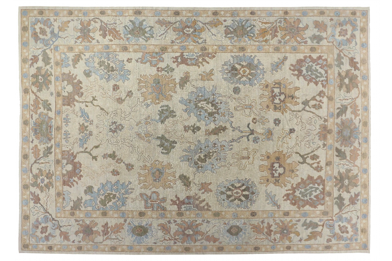 Persian Oushak Transitional Rug 88990