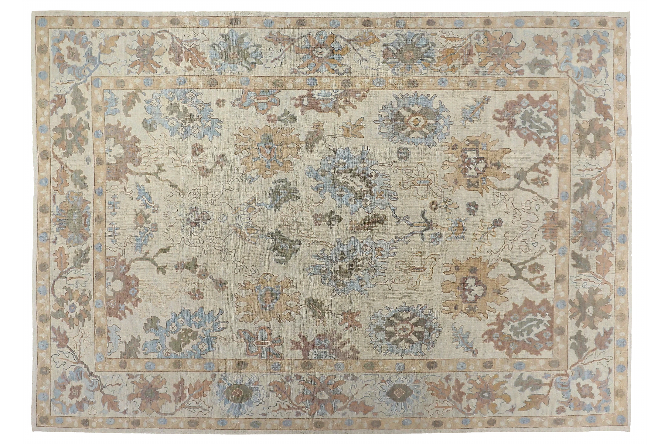 Persian Oushak Transitional Rug 88990