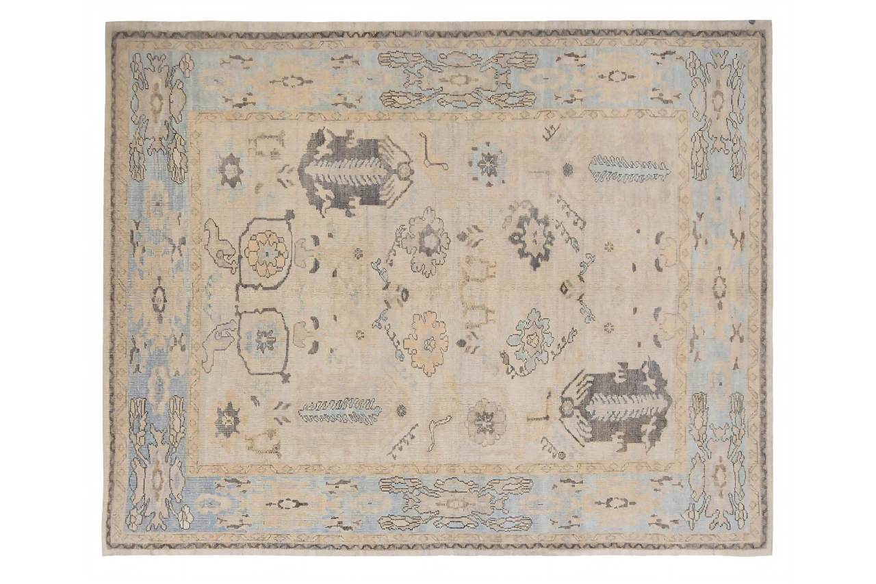 Persian Oushak Transitional Rug 89006