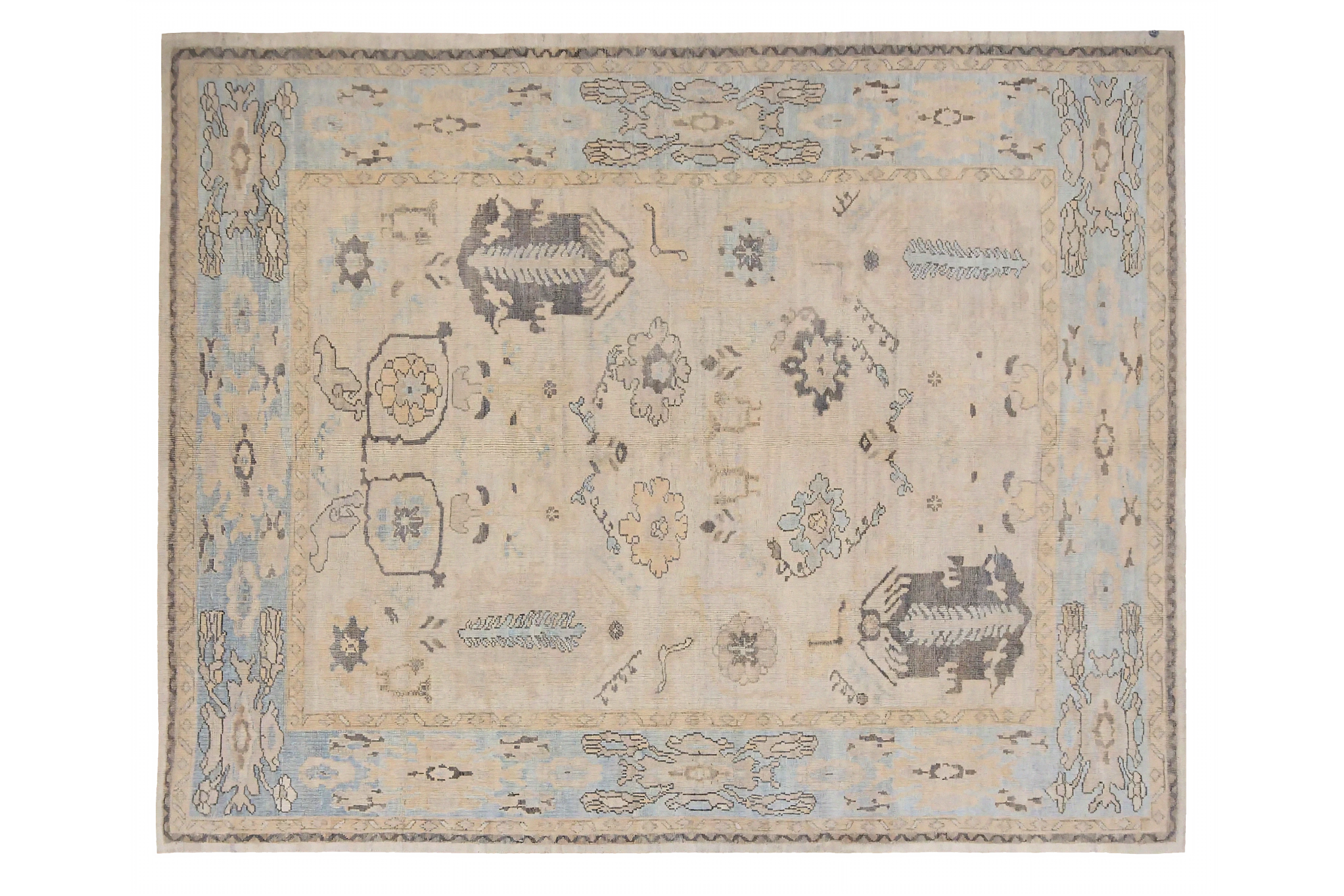 Persian Oushak Transitional Rug 89006
