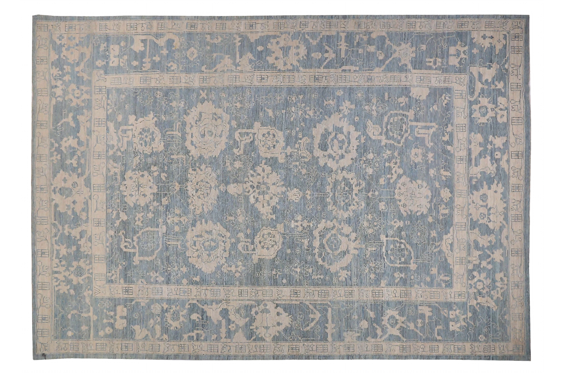Persian Oushak Transitional Rug 89015