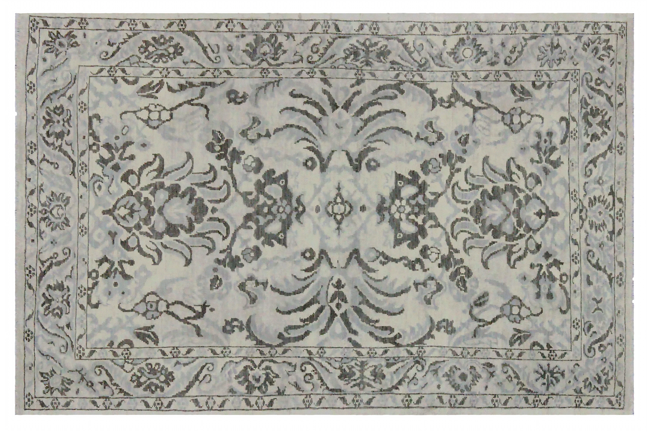 Persian Oushak Transitional Rug 89034