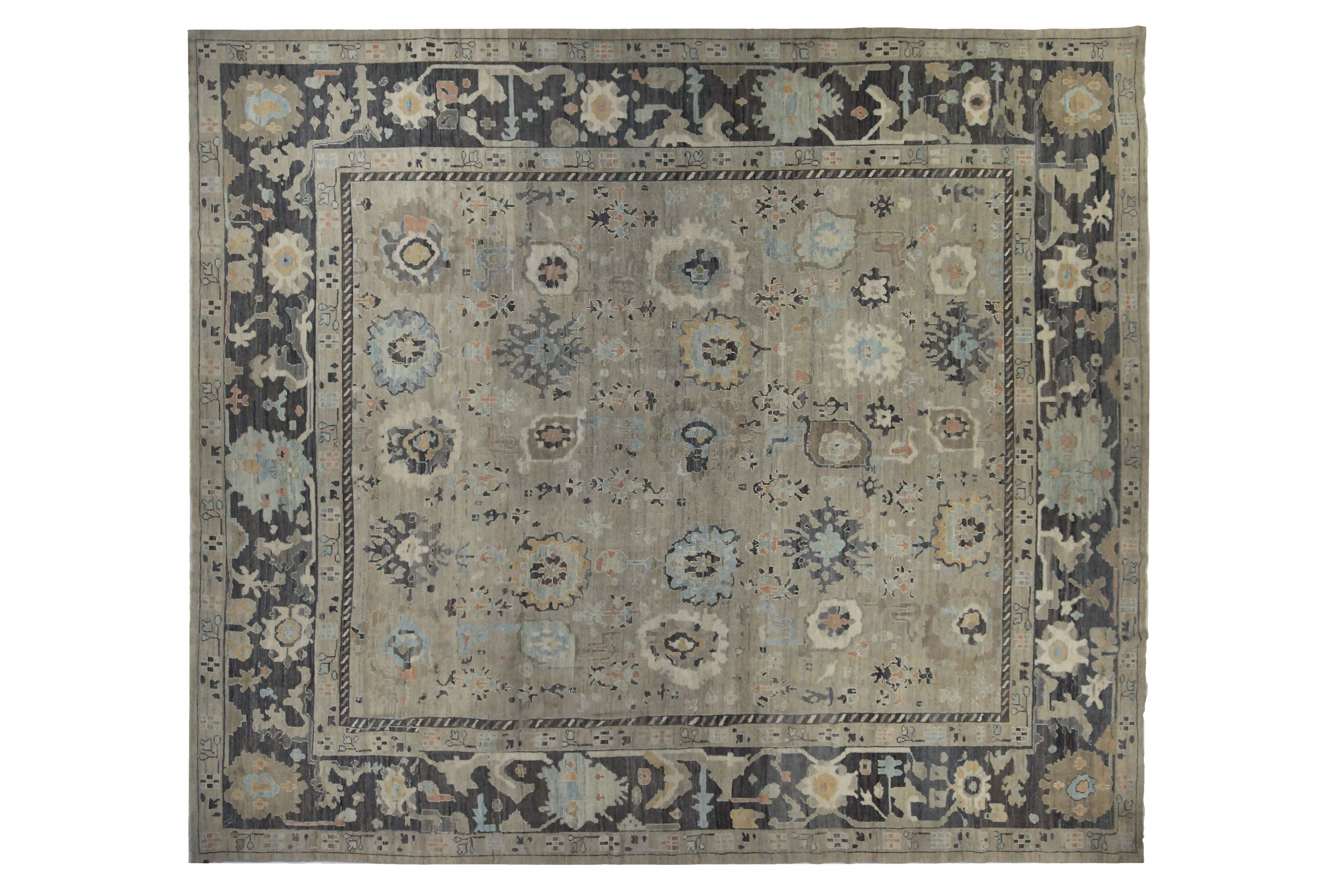 Persian Oushak Transitional Rug 89044