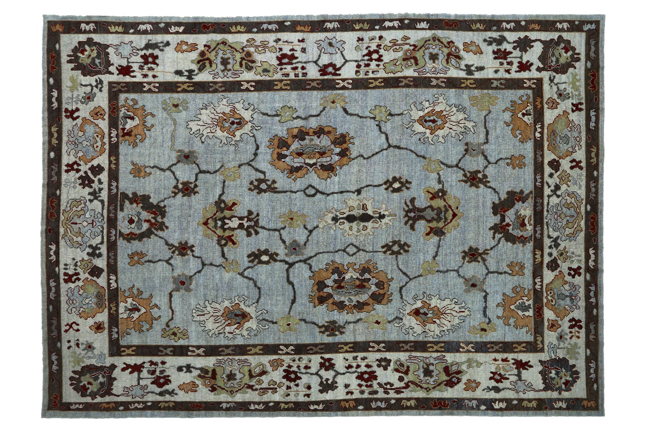 Persian Oushak Transitional Rug 89050