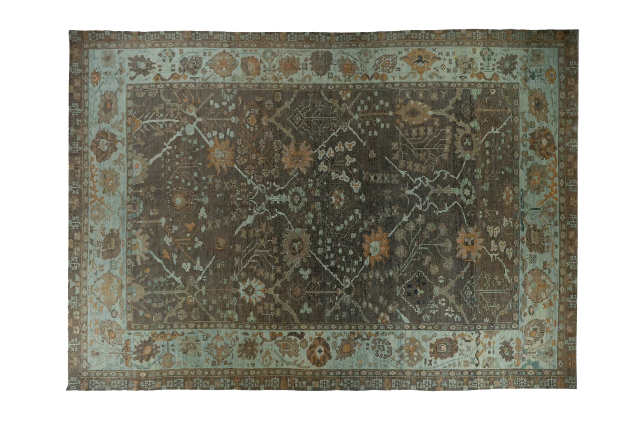 Persian Oushak Transitional Rug 89053