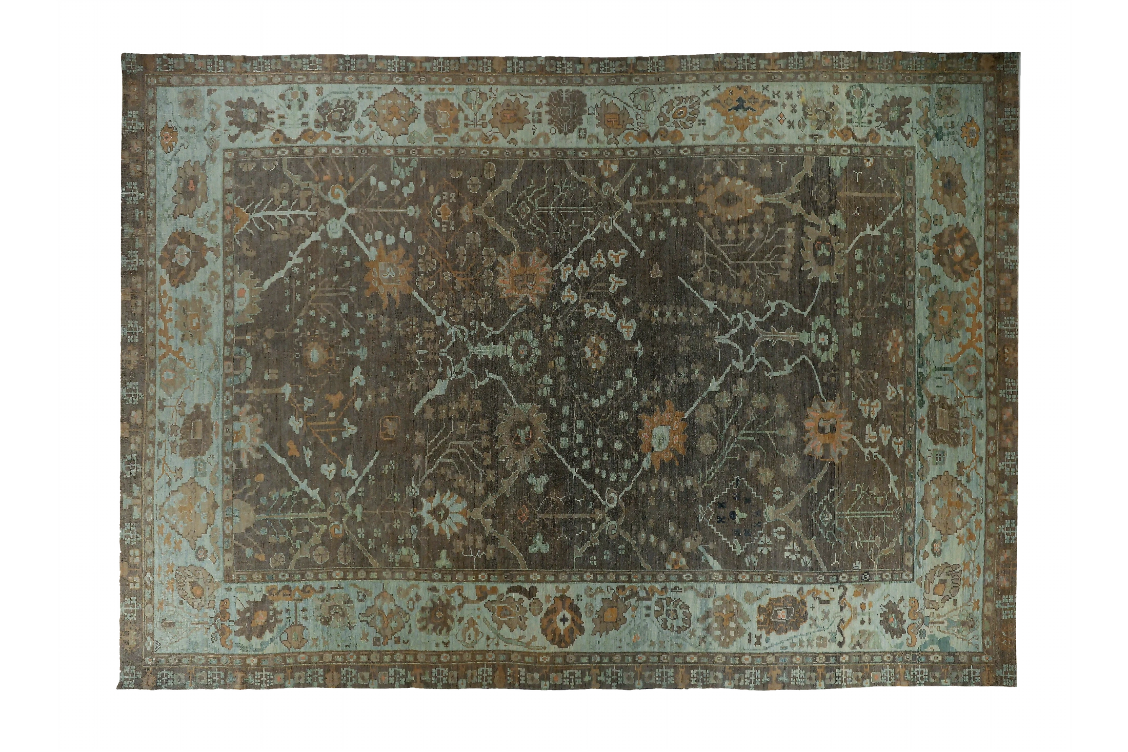 Persian Oushak Transitional Rug 89053