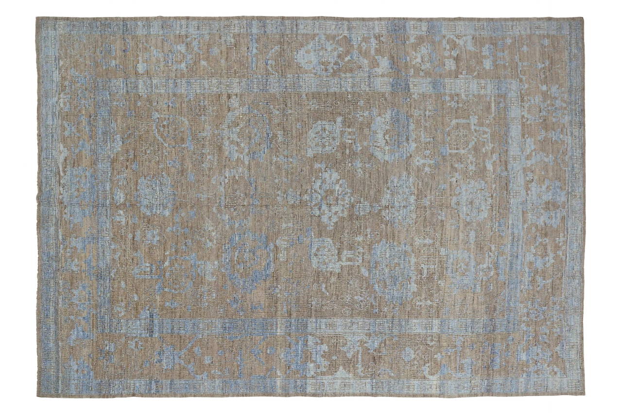 Persian Oushak Transitional Rug 89071