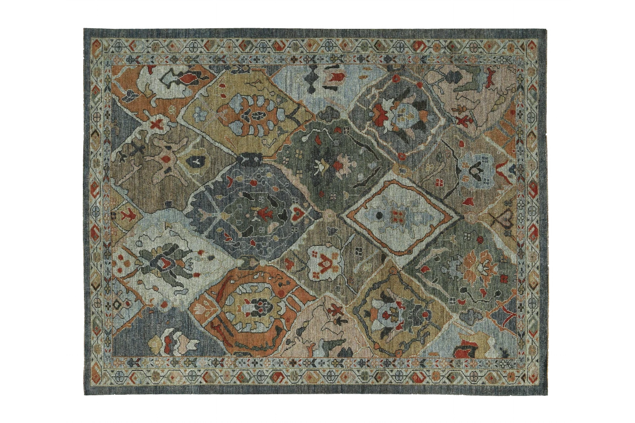 Persian Sultanabad Transitional Rug 89086