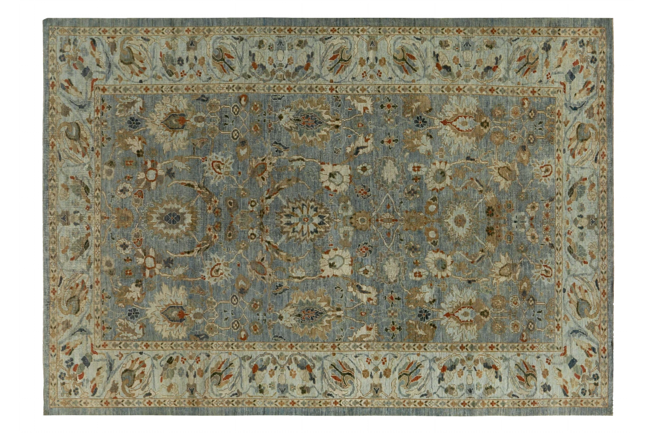 Persian Sultanabad Transitional Rug 89125
