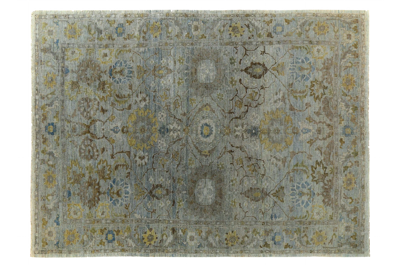 Persian Sultanabad Transitional Rug 89149