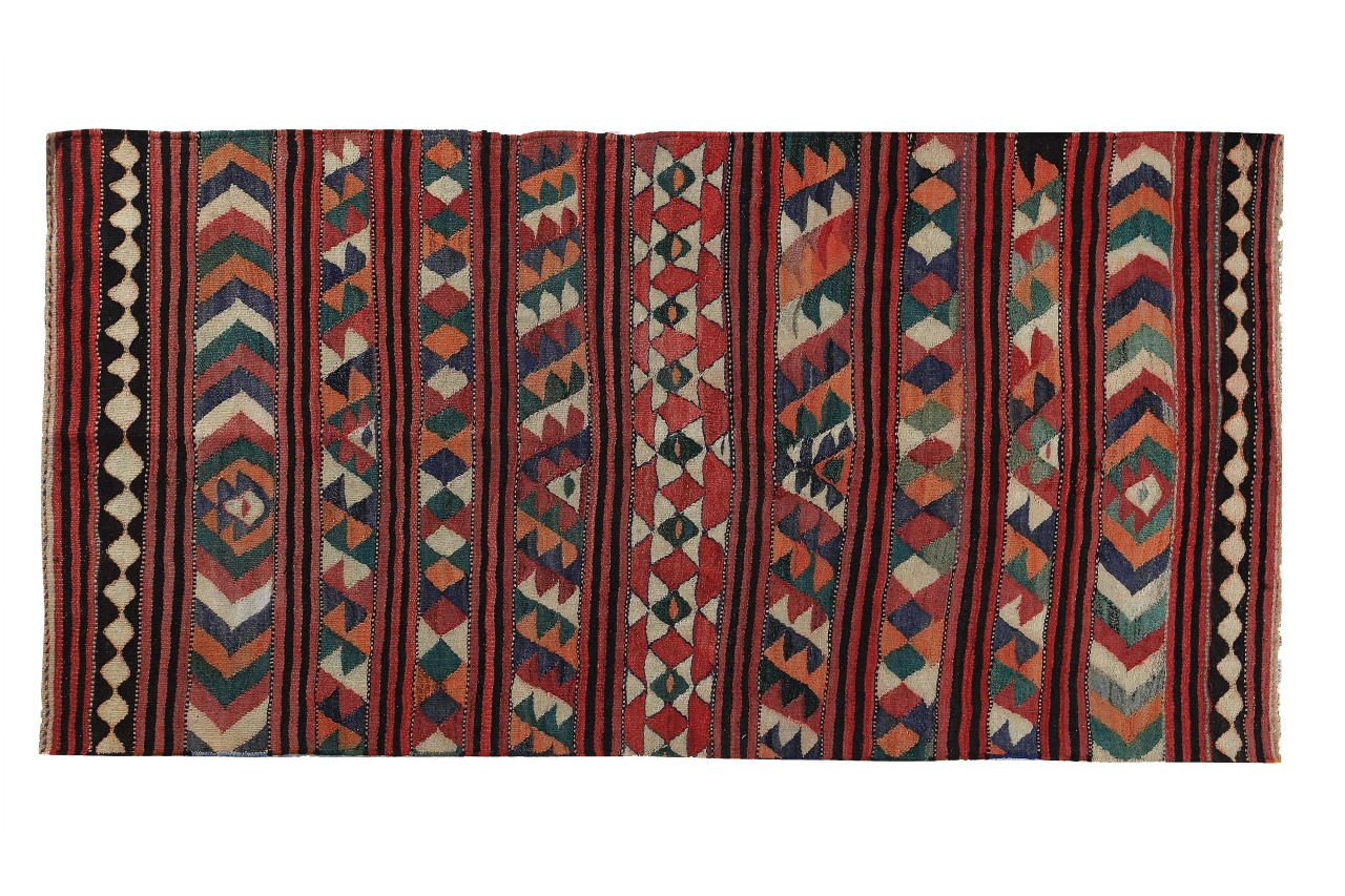 Antique Persian Transitional Rug 89201