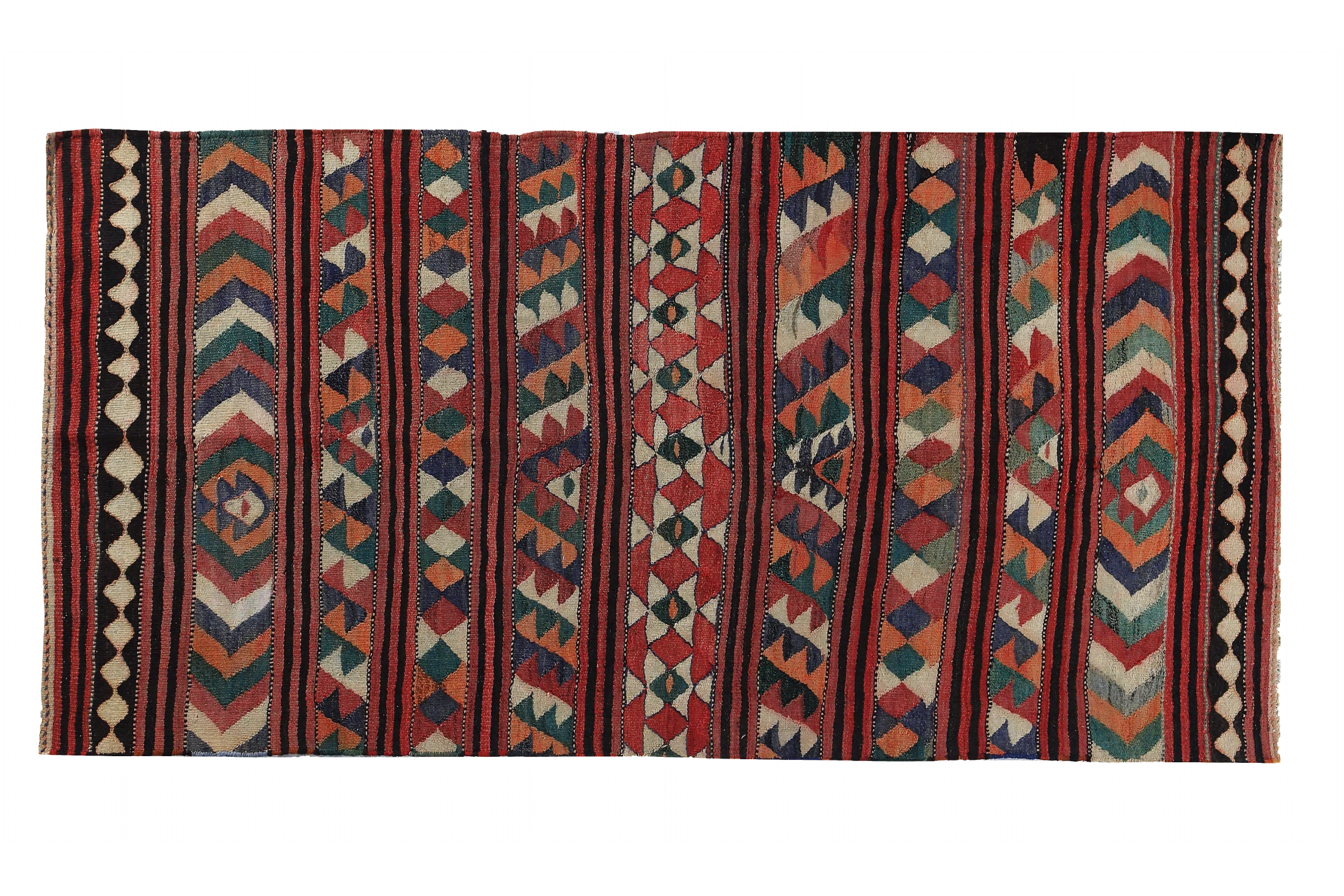 Antique Persian Transitional Rug 89201