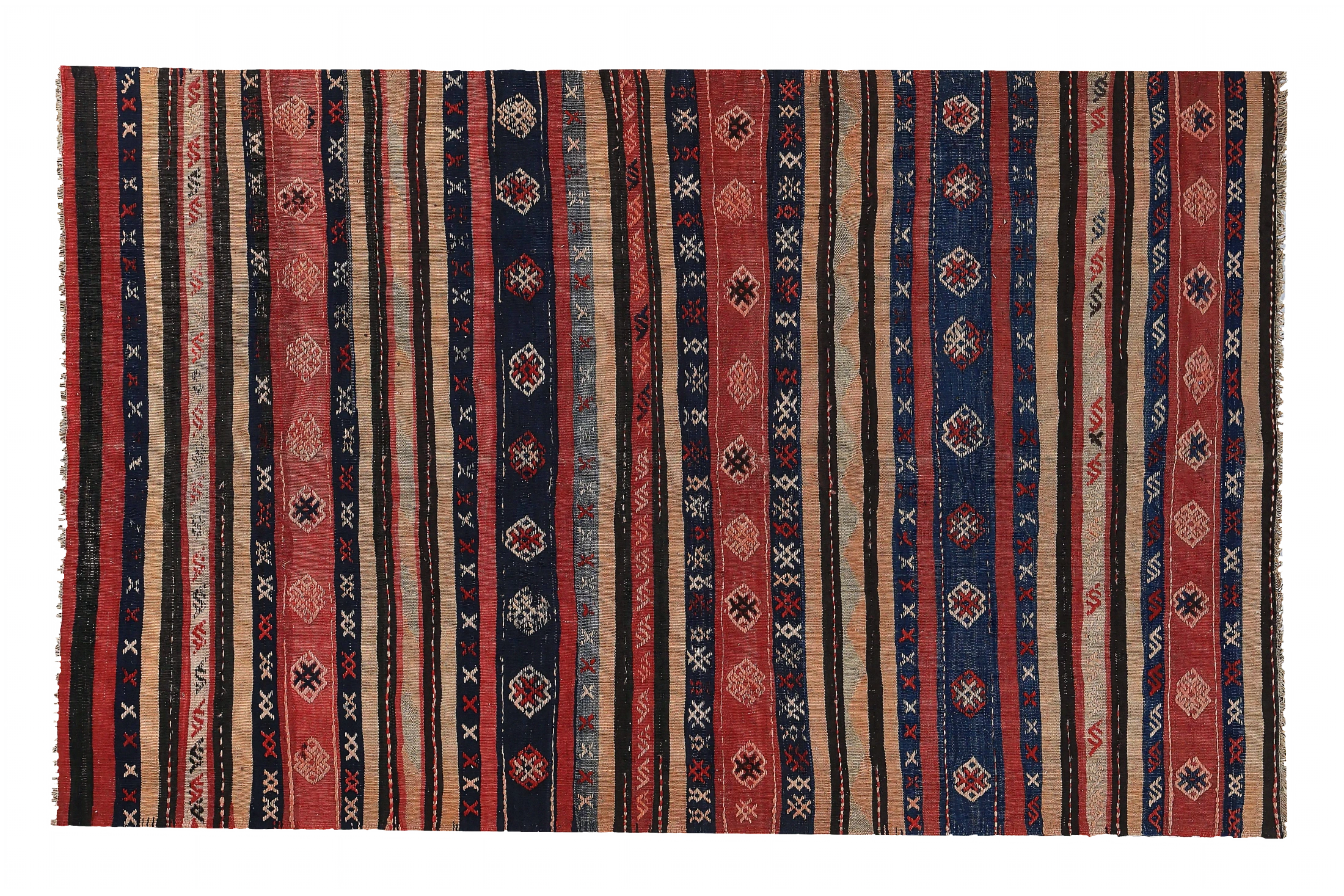 Antique Persian Transitional Rug 89202