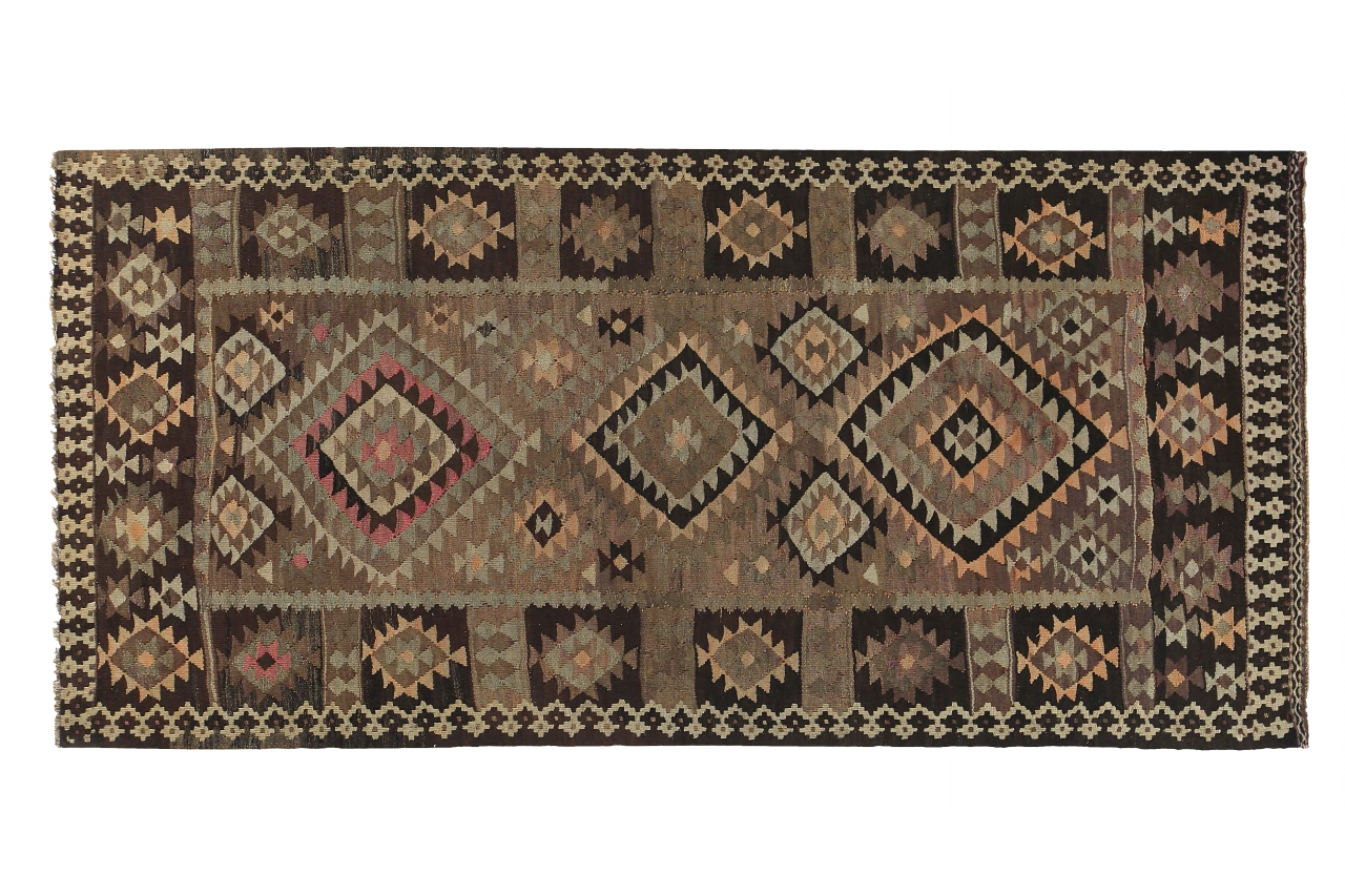 Antique Persian Traditional Rug 89210