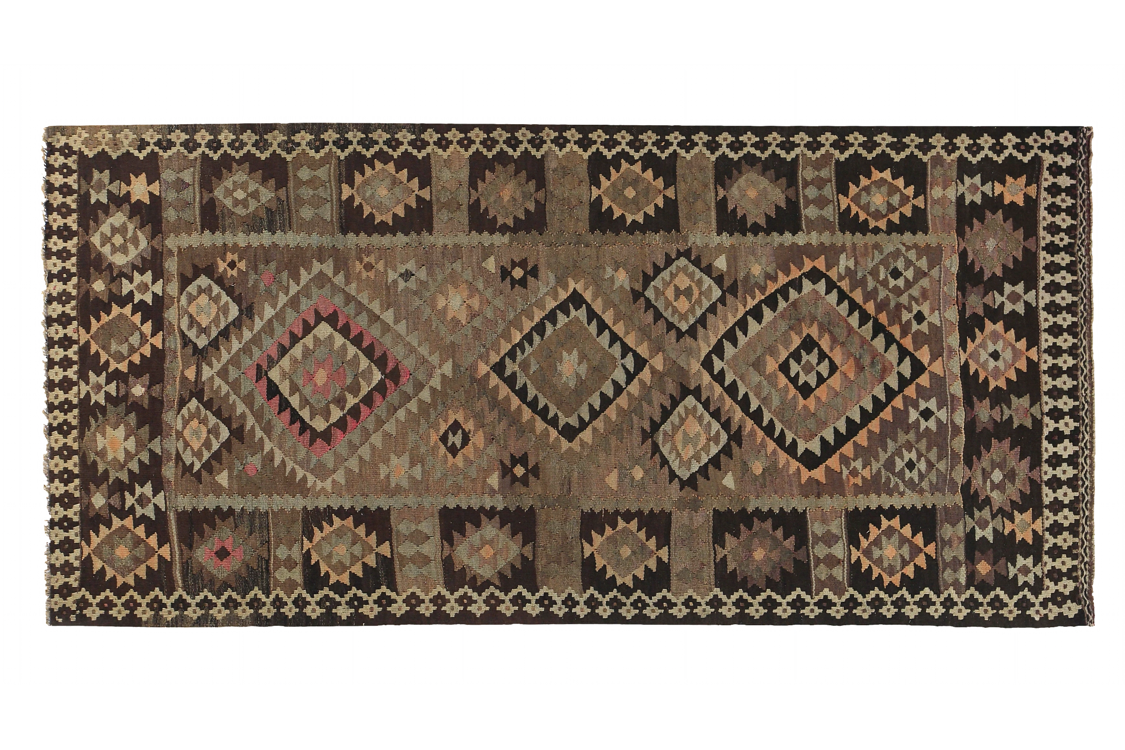 Antique Persian Traditional Rug 89210