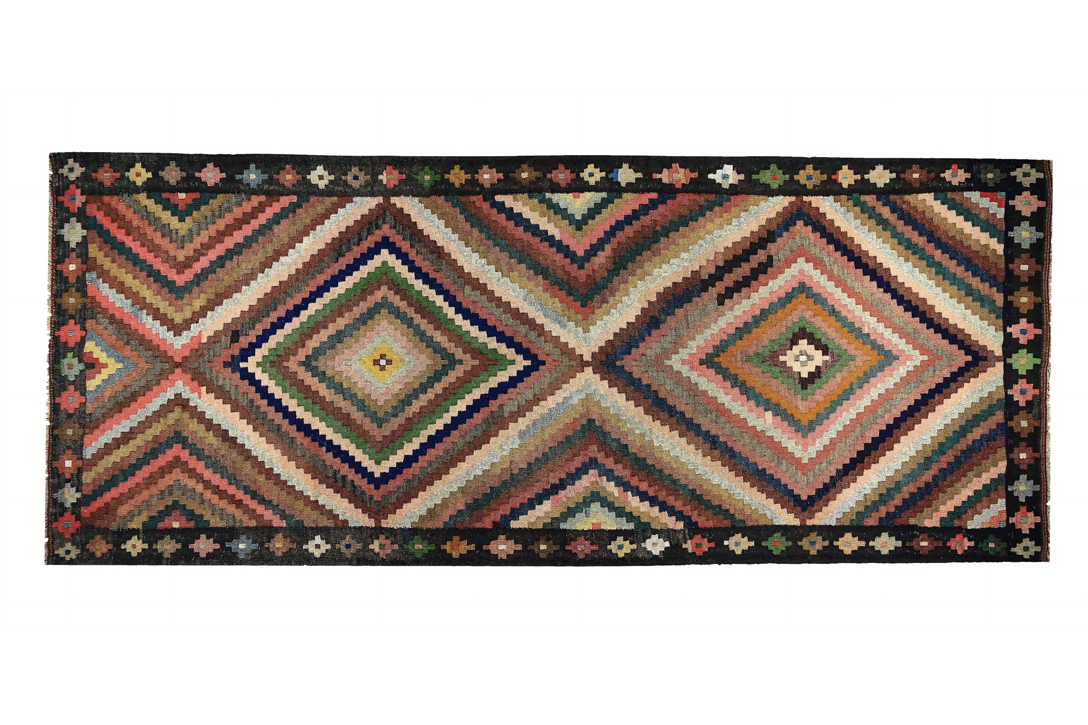 Antique Persian Traditional Rug 89243