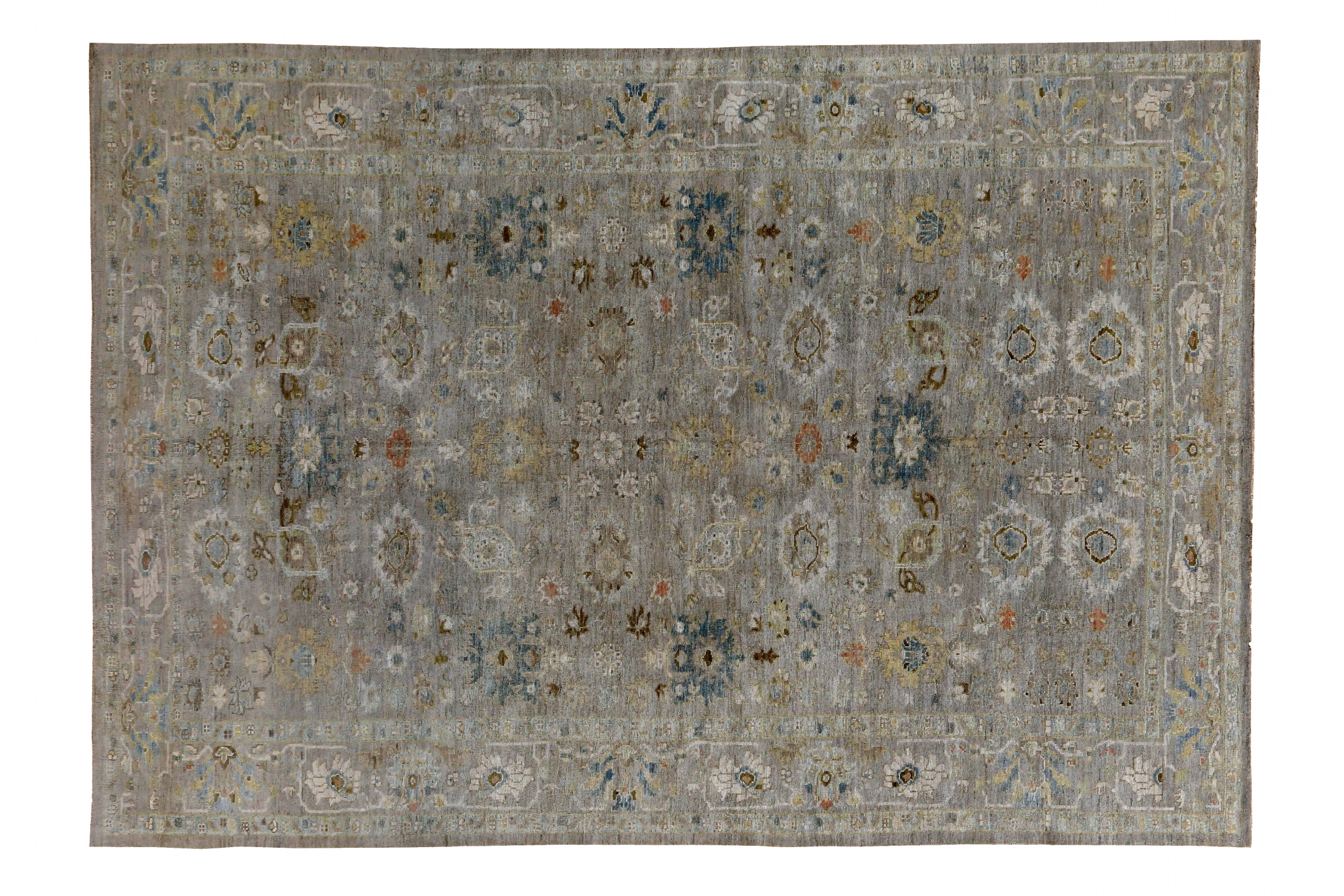Persian Sultanabad Transitional Rug 89246