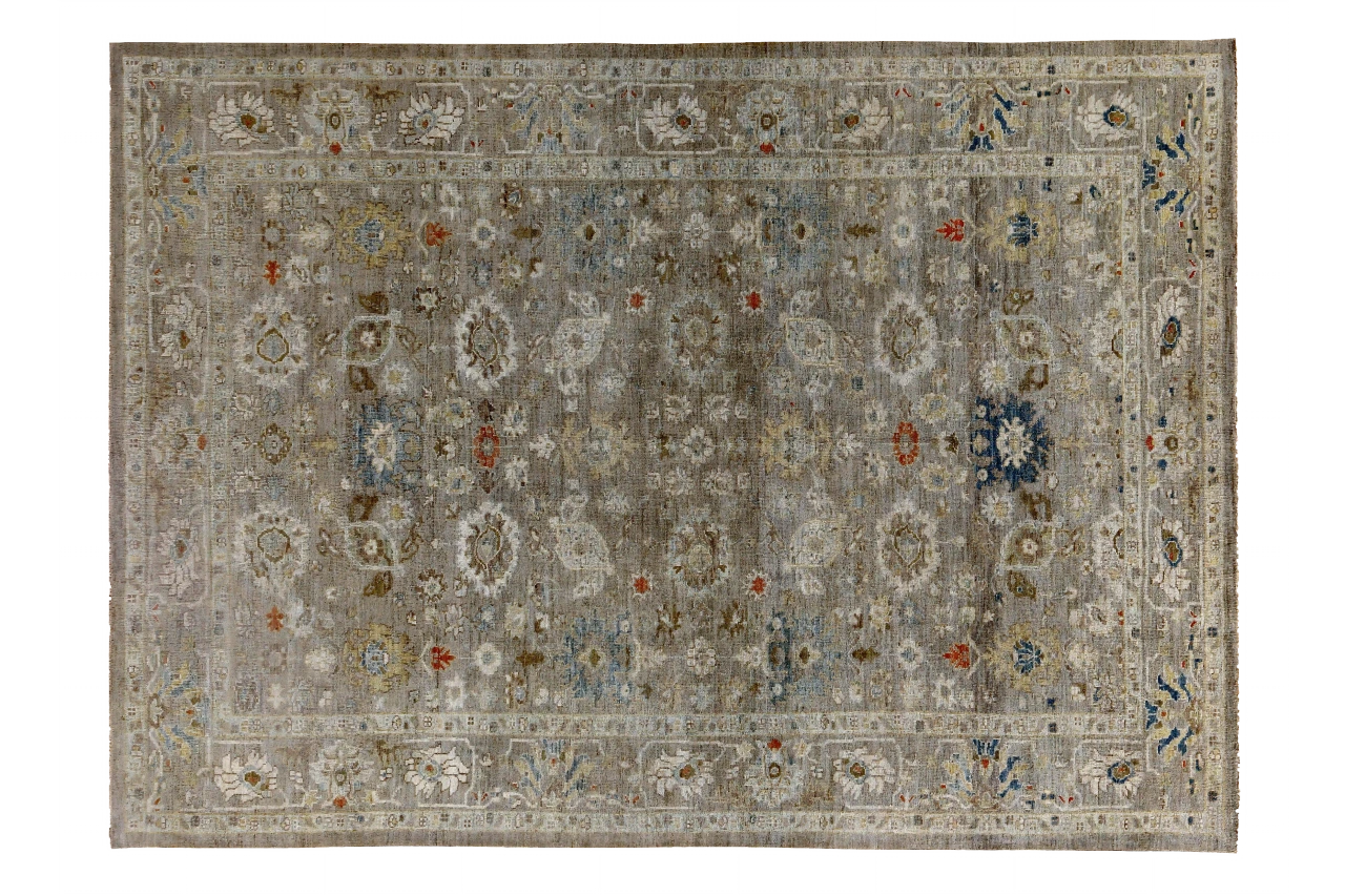 Persian Sultanabad Transitional Rug 89253