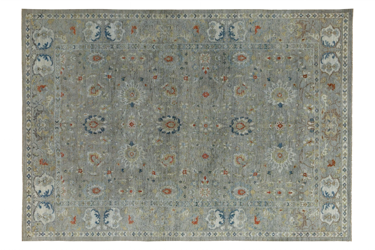 Persian Sultanabad Traditional Rug 89273