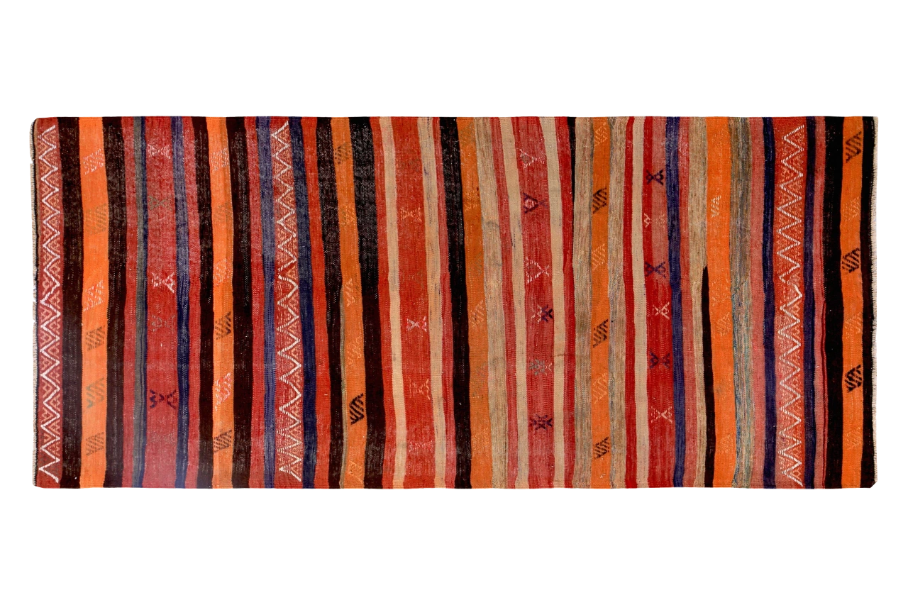 Antique Persian Transitional Rug 89290