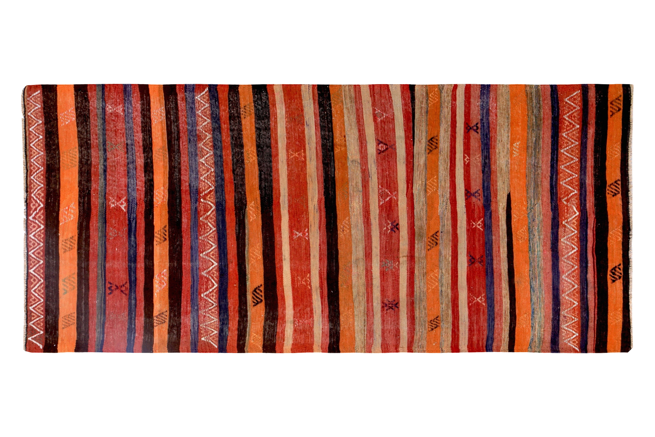 Antique Persian Transitional Rug 89290