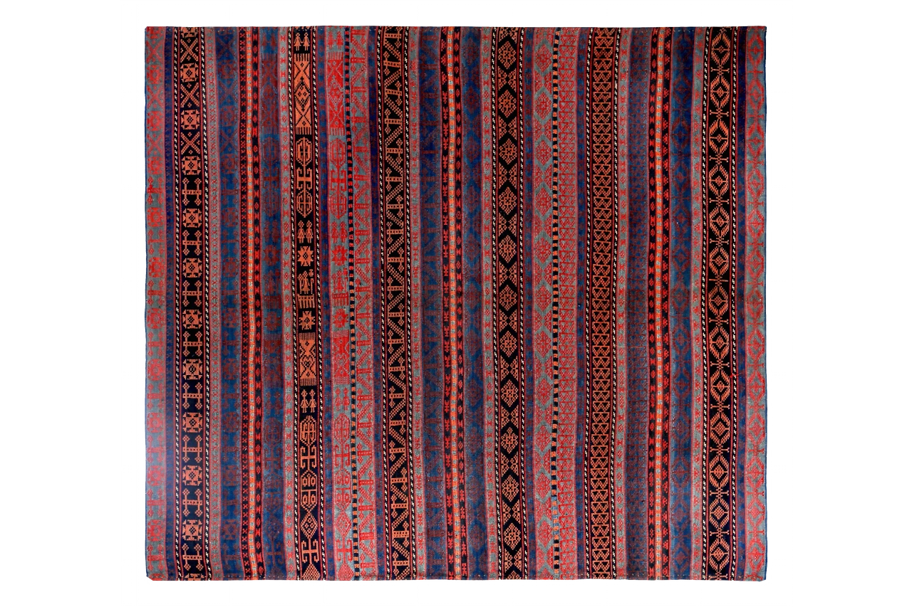 Antique Persian Traditional Rug 89298