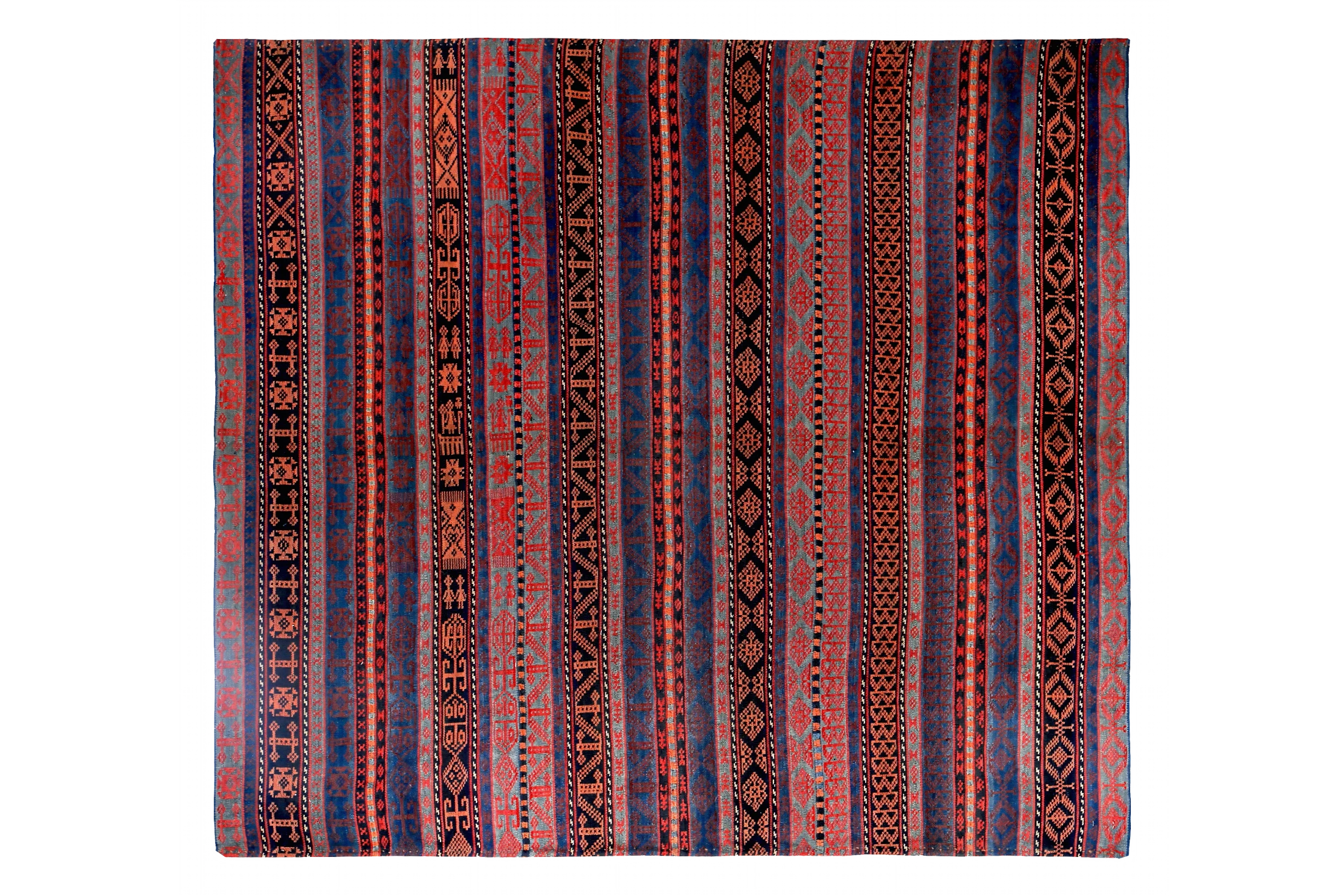 Antique Persian Traditional Rug 89298