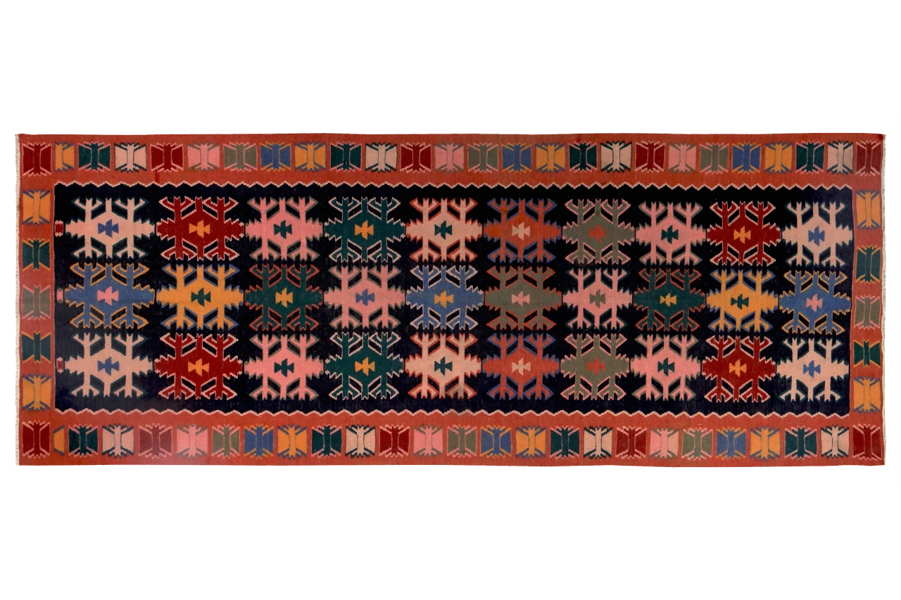 Antique Persian Traditional Rug 89321