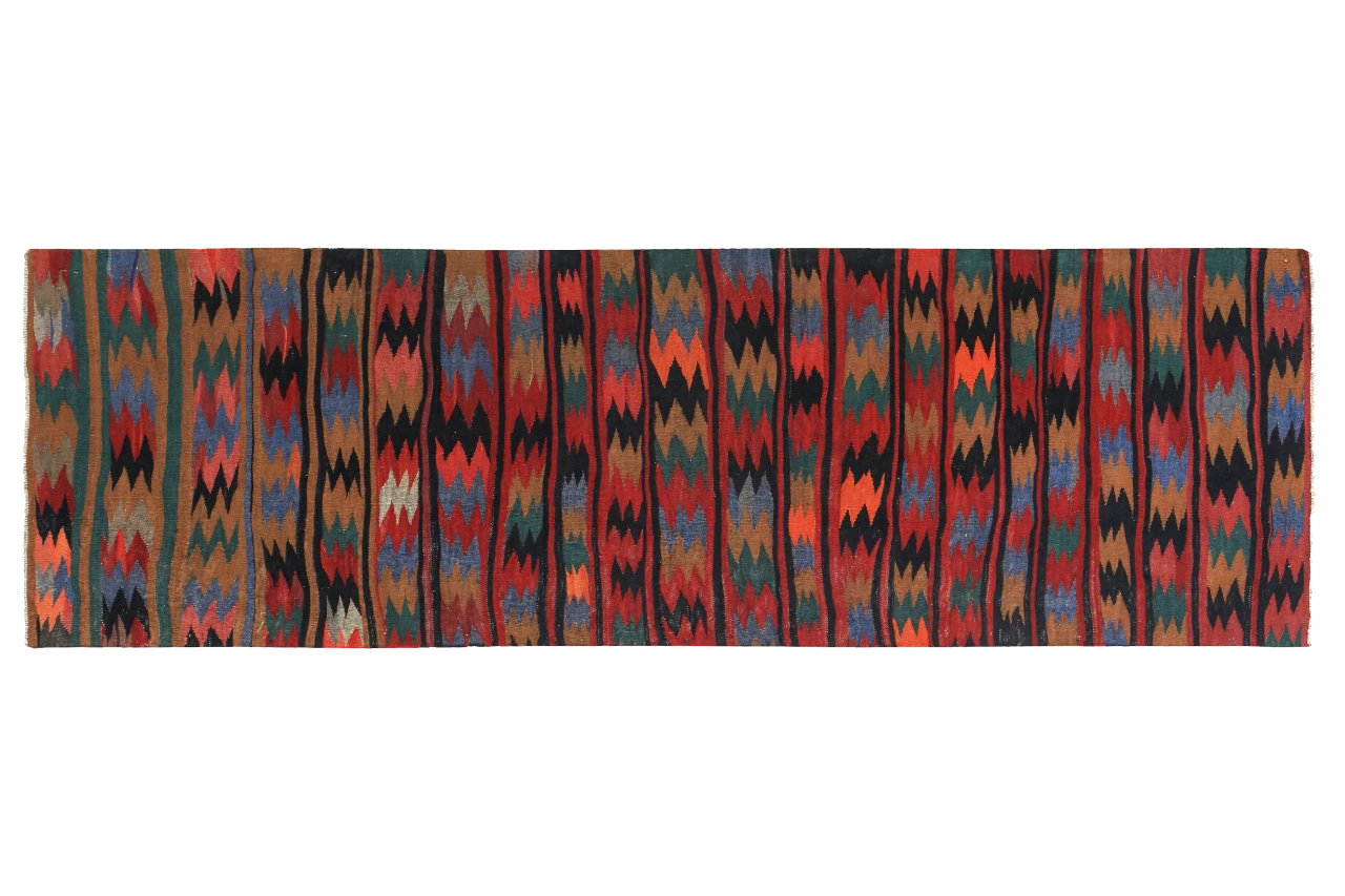 Antique Persian Transitional Rug 89330