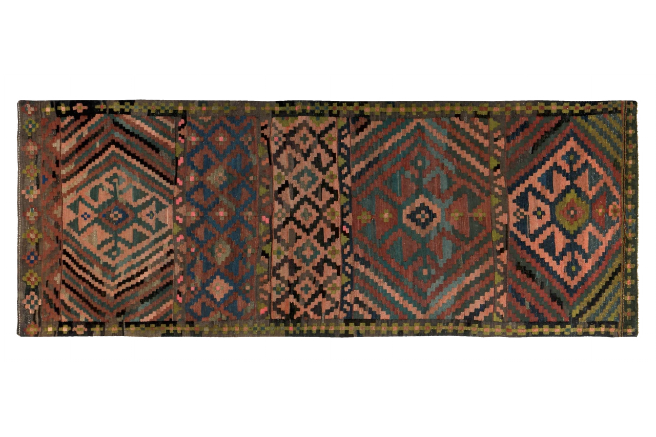 Antique Persian Traditional Rug 89342