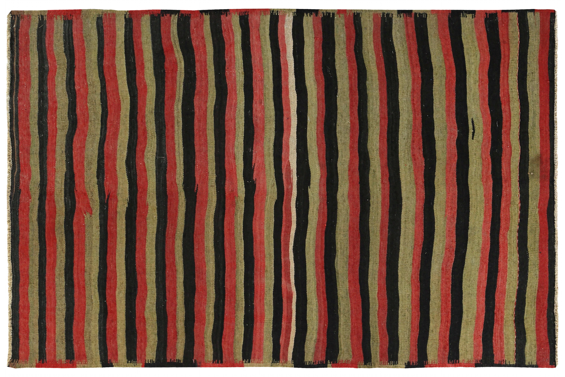 Antique Persian Transitional Rug 89343