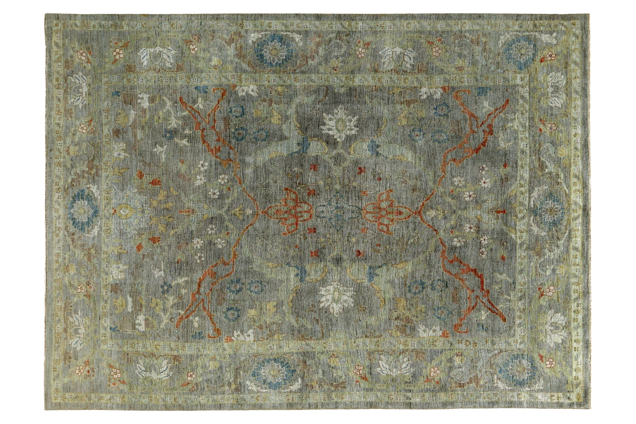 Persian Sultanabad Traditional Rug 89351
