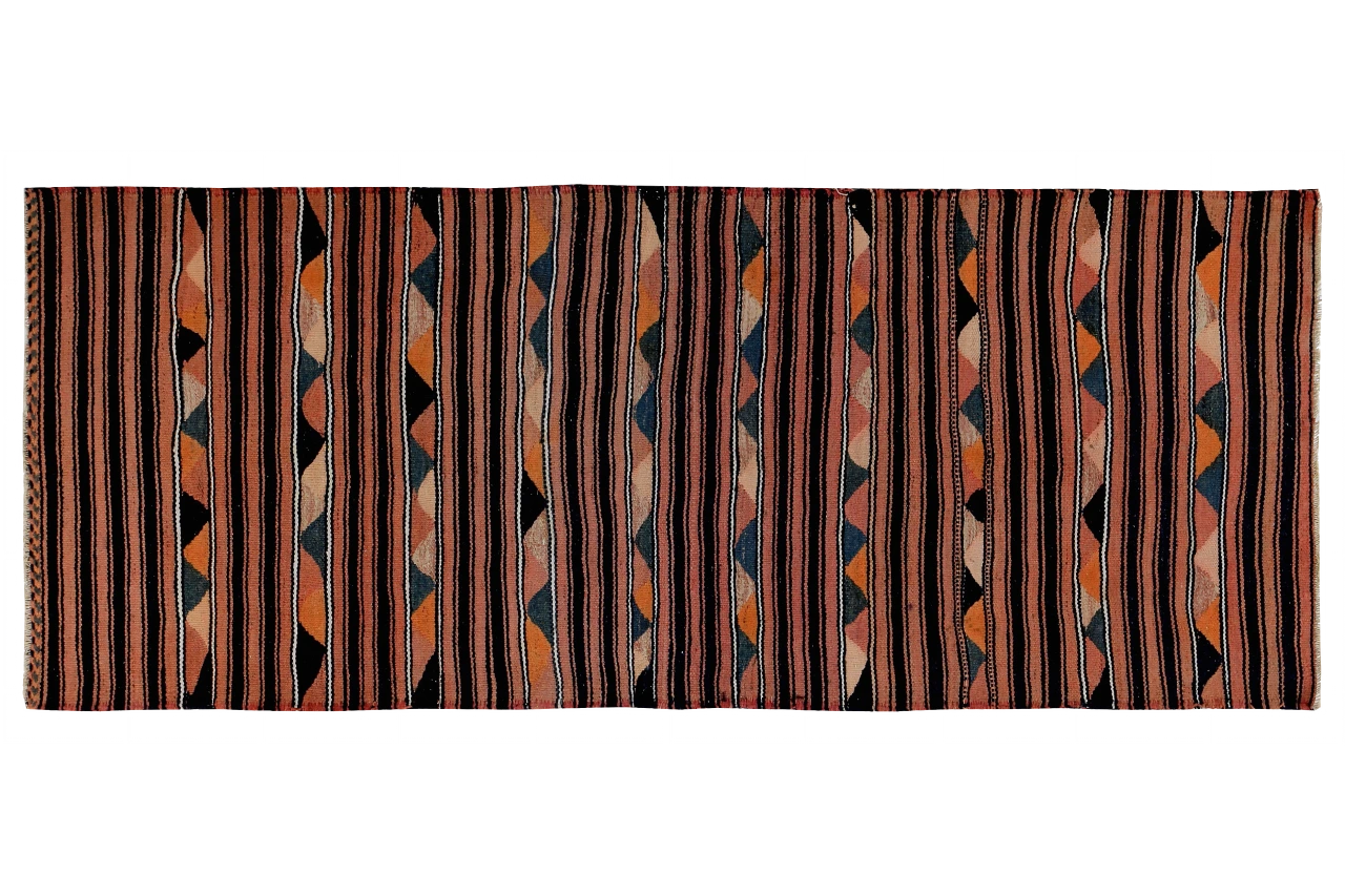 Antique Persian Transitional Rug 89363