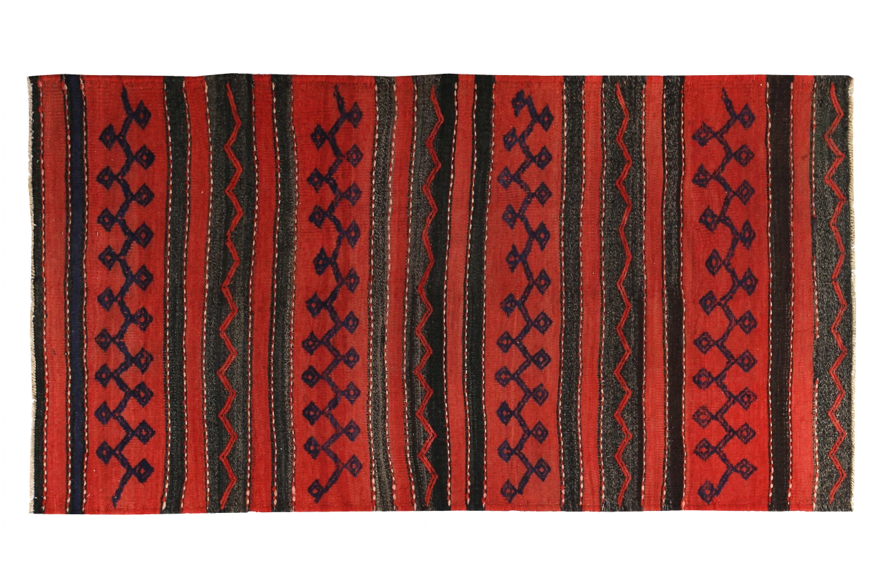 Antique Persian Transitional Rug 89369