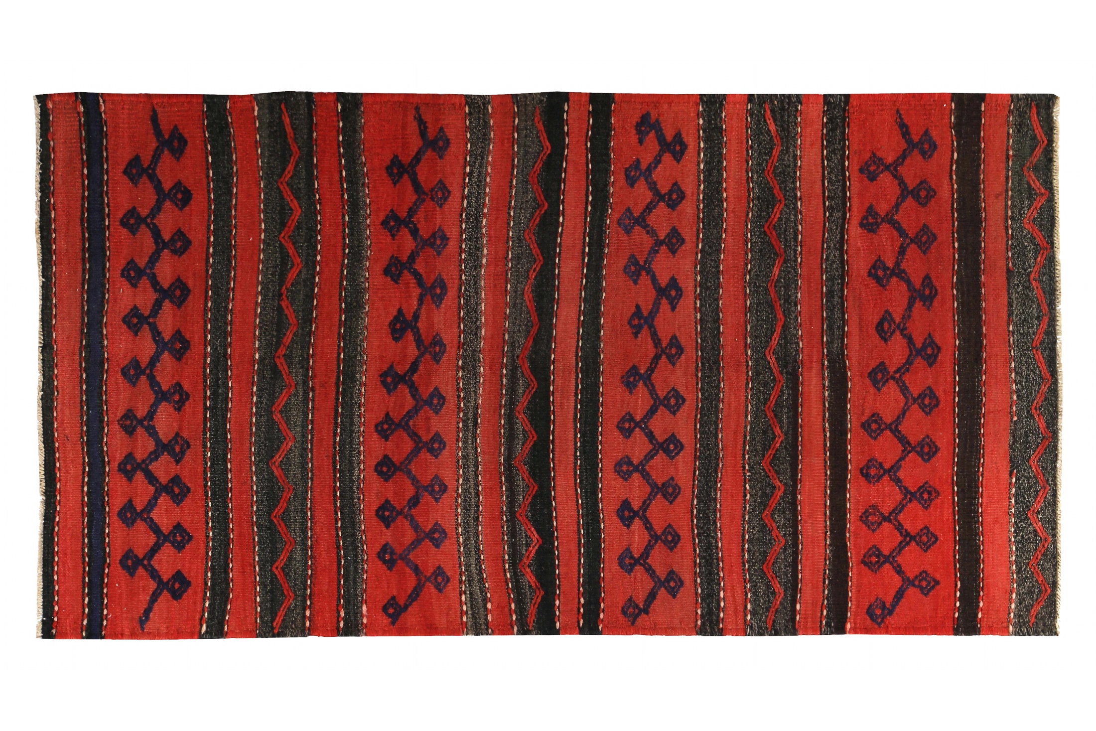 Antique Persian Transitional Rug 89369