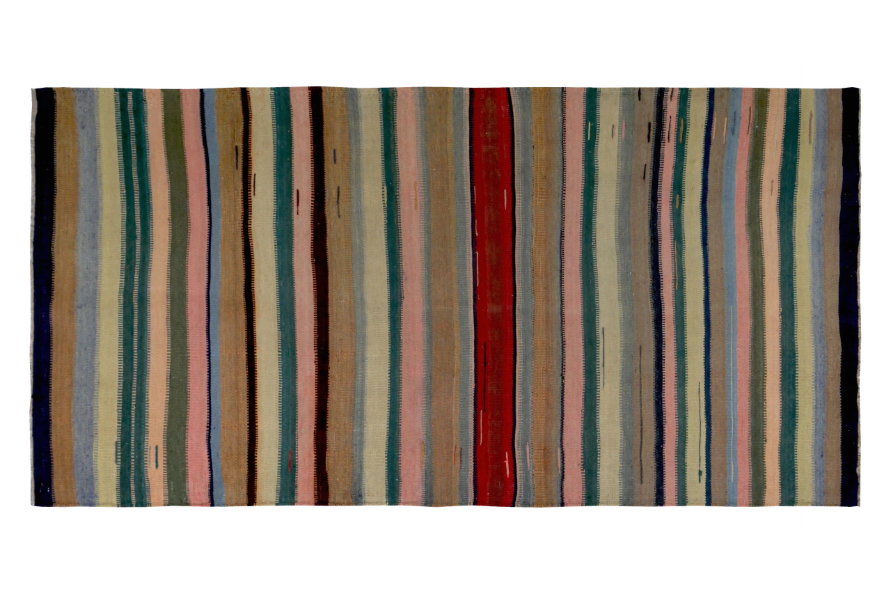 Antique Persian Transitional Rug 89382