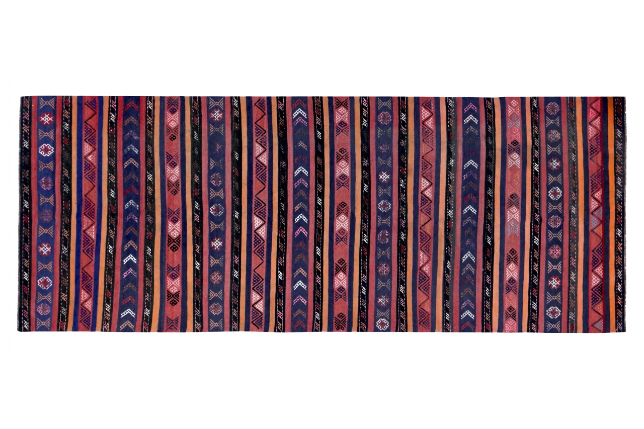 Antique Persian Traditional Rug 89405