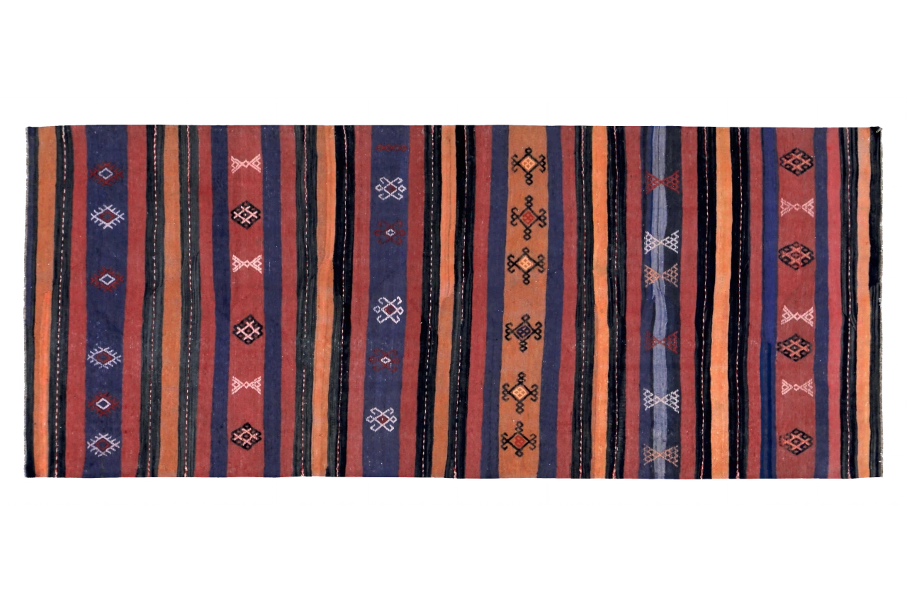 Antique Persian Transitional Rug 89426