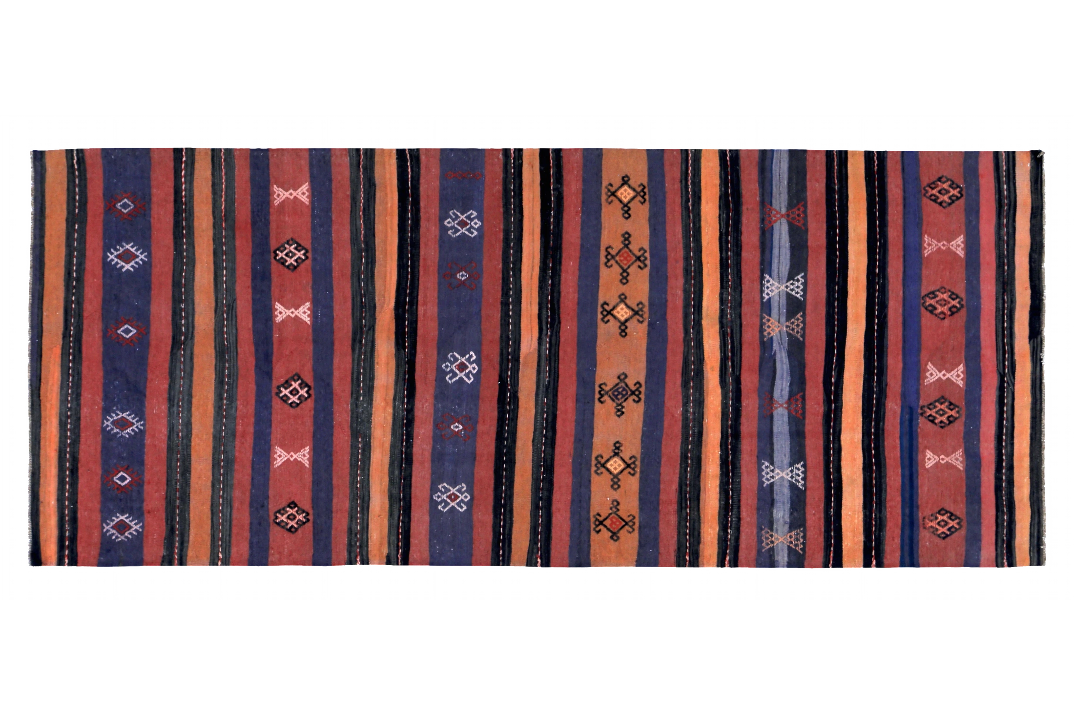 Antique Persian Transitional Rug 89426