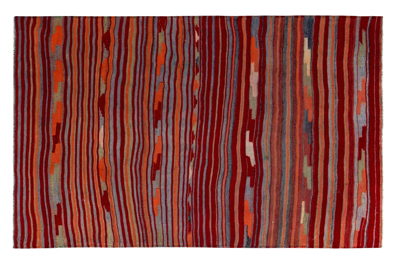 Antique Persian Transitional Rug 89433