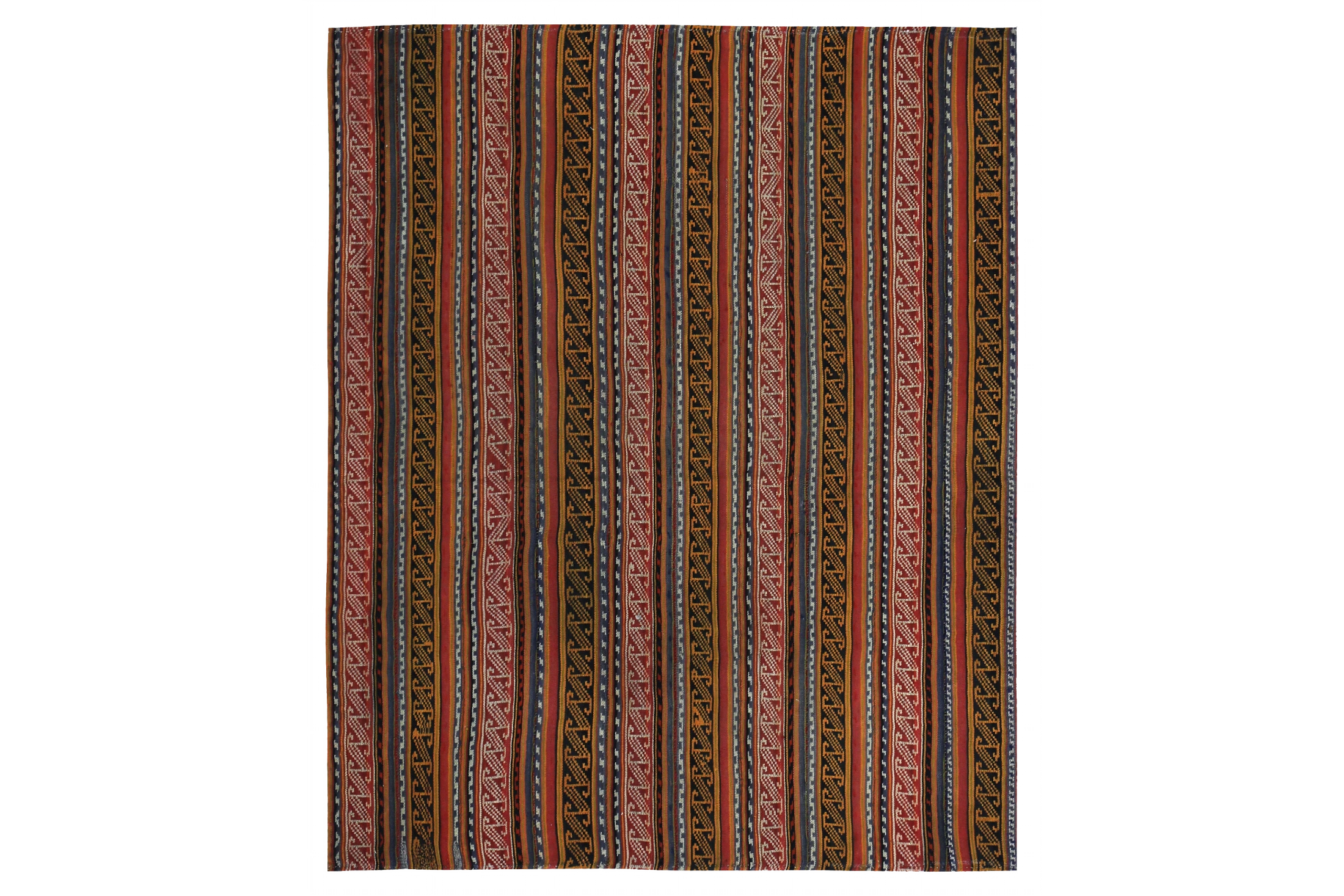 Antique Persian Traditional Rug 89439