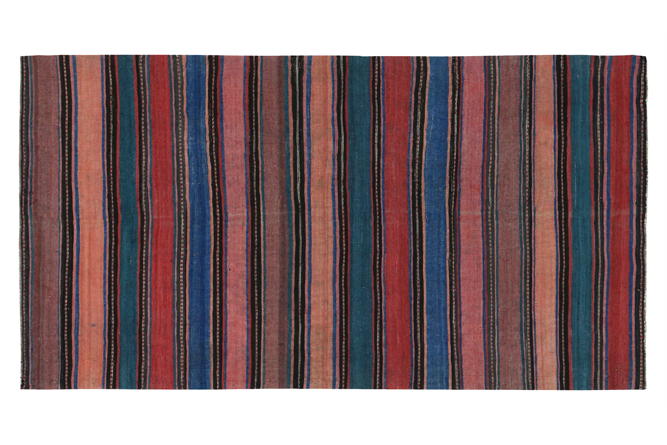 Antique Persian Transitional Rug 89443