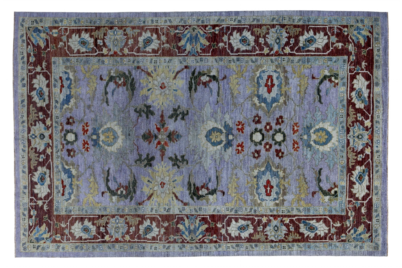 Persian Sultanabad Traditional Rug 89449