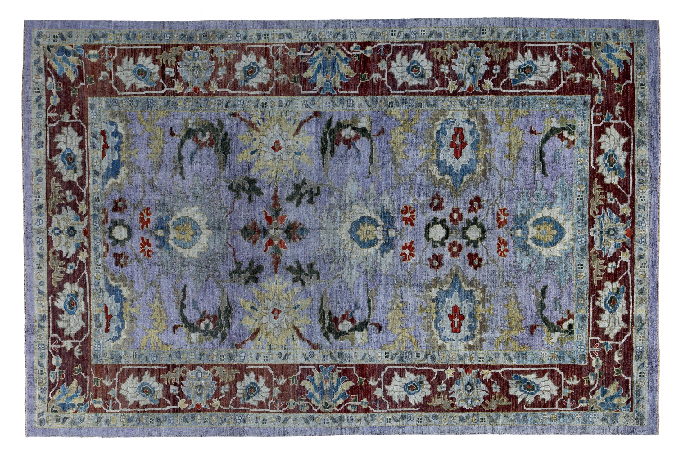 Persian Sultanabad Traditional Rug 89449