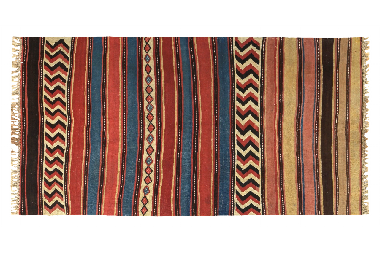 Antique Persian Transitional Rug 89451