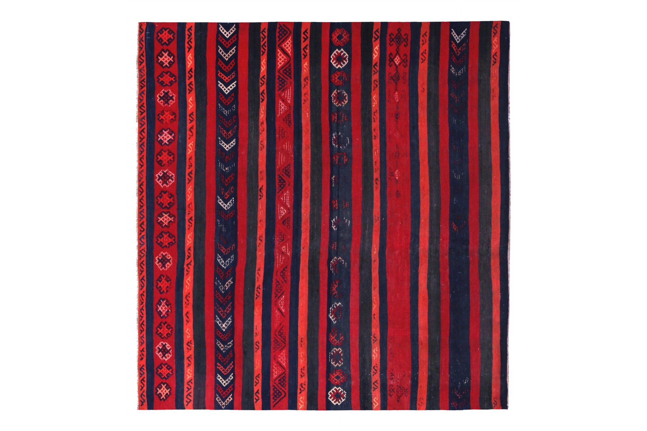 Antique Persian Transitional Rug 89452