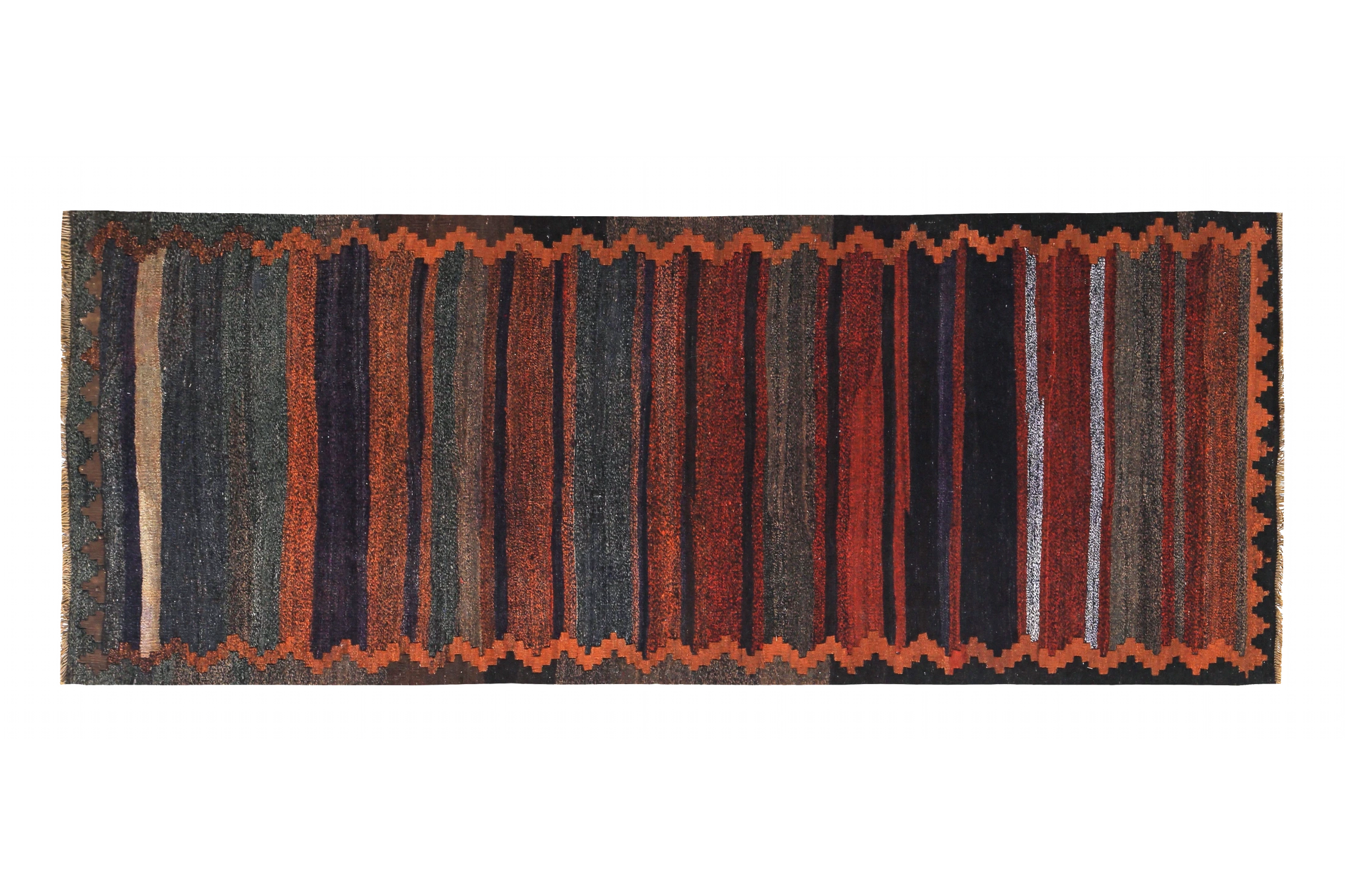 Antique Persian Transitional Rug 89455