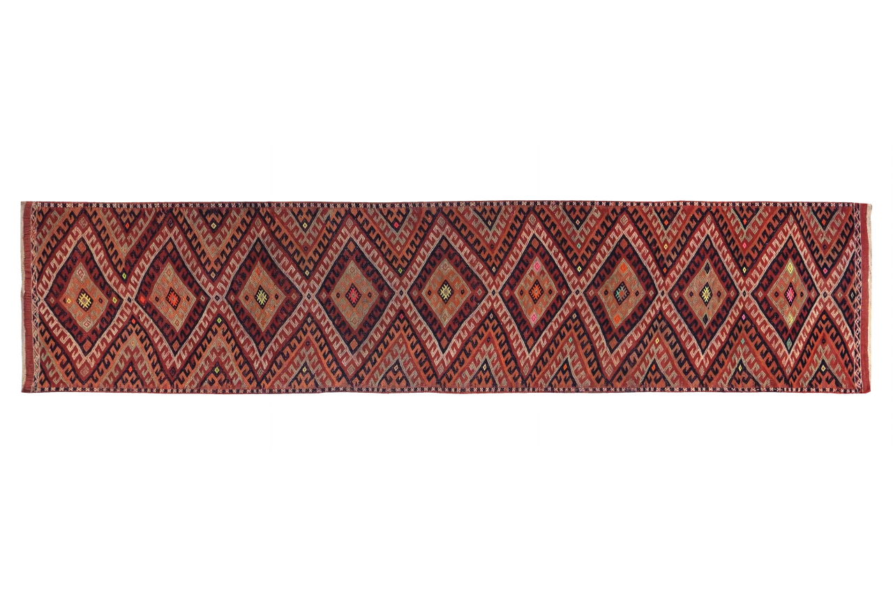 Antique Persian Traditional Rug 89457