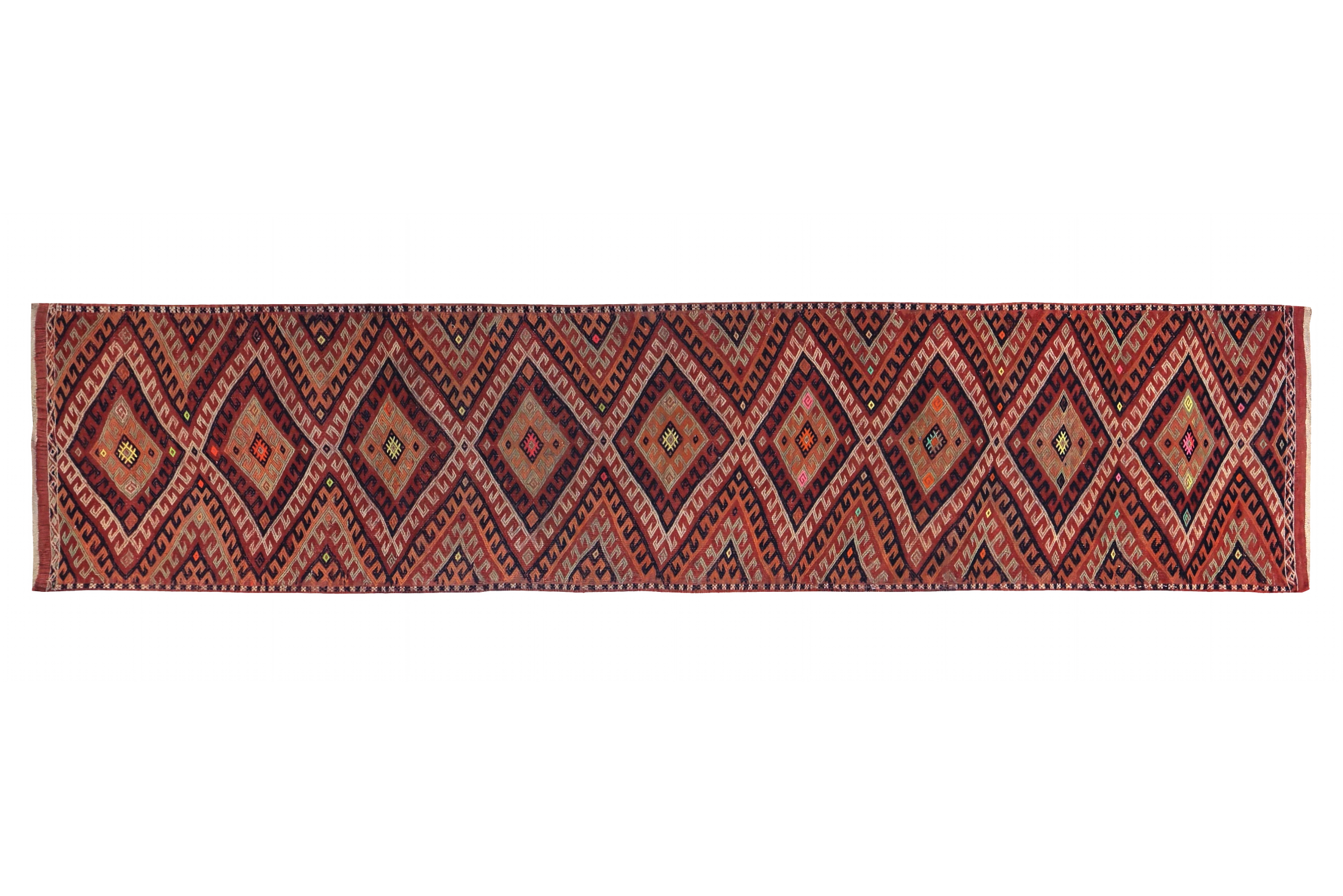 Antique Persian Traditional Rug 89457